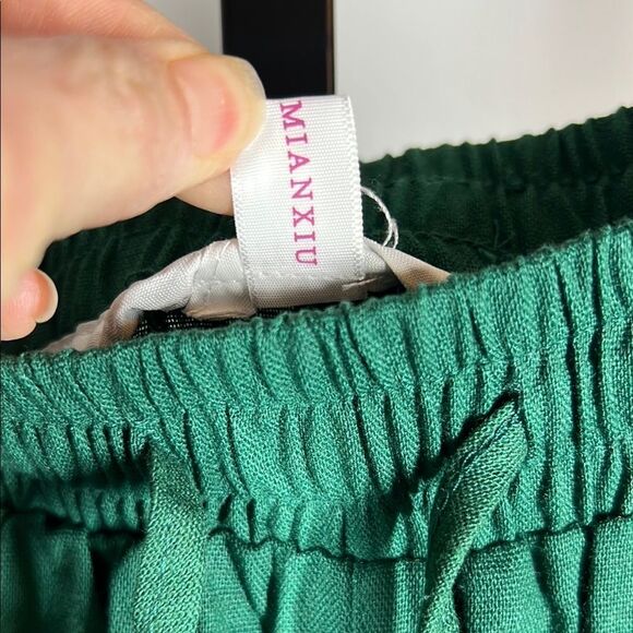 Green Drawstring Pants - Picture 8 of 8